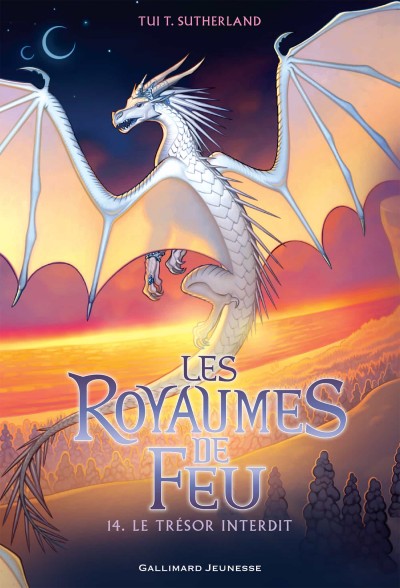 Couverture du livre Les Royaumes de Feu 14 - Le Trésor Interdit